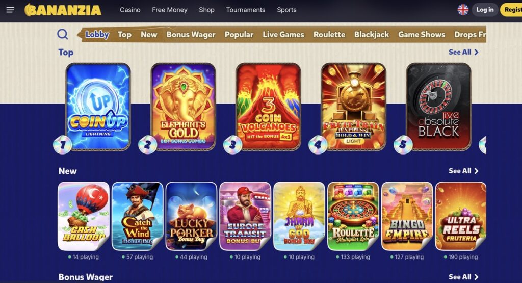 Bananzia Casino – New Credit Card Casino